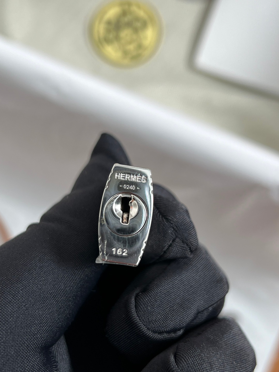 Birkin25 金棕銀扣_25