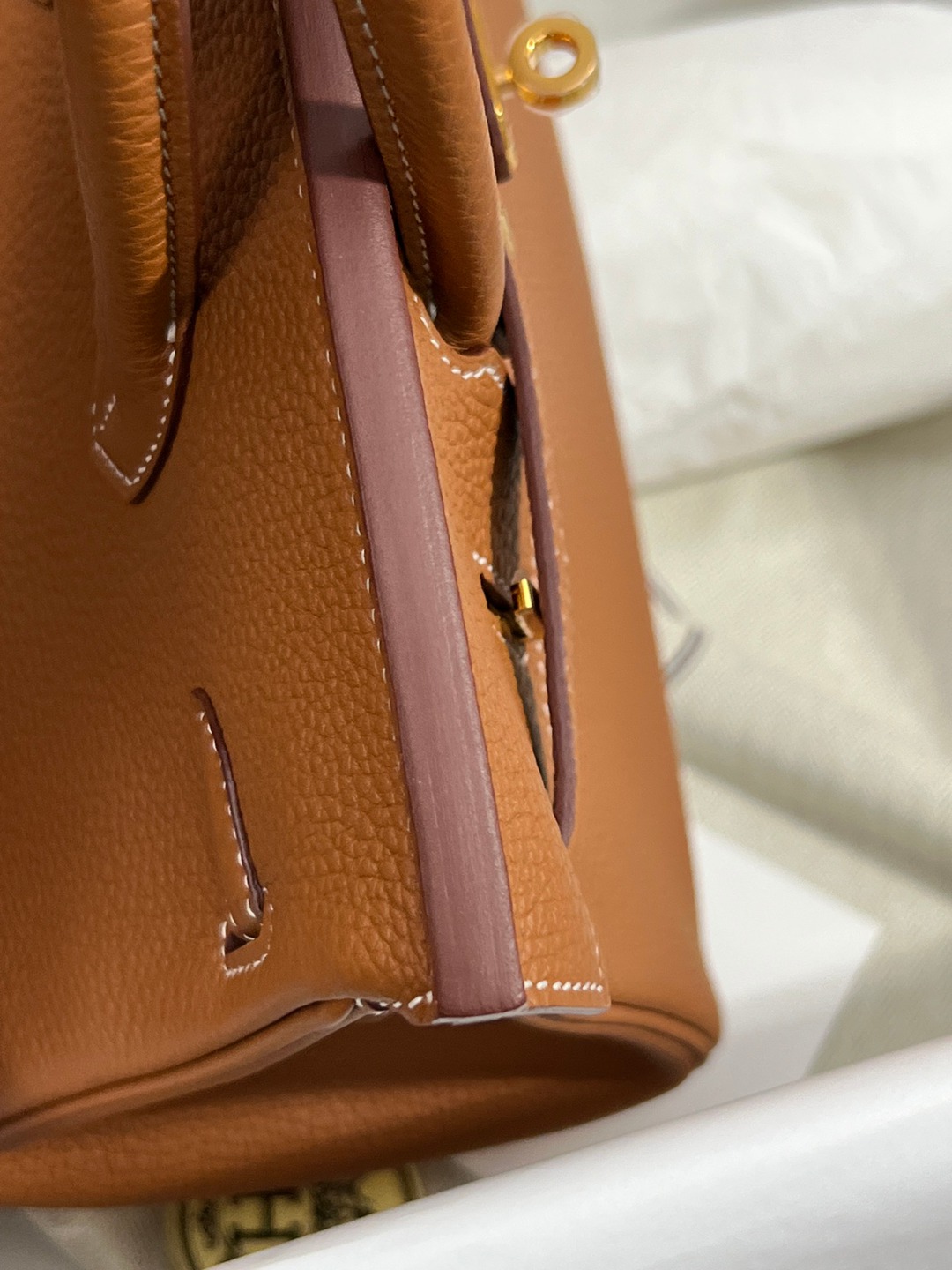 Birkin25 金棕金扣_15