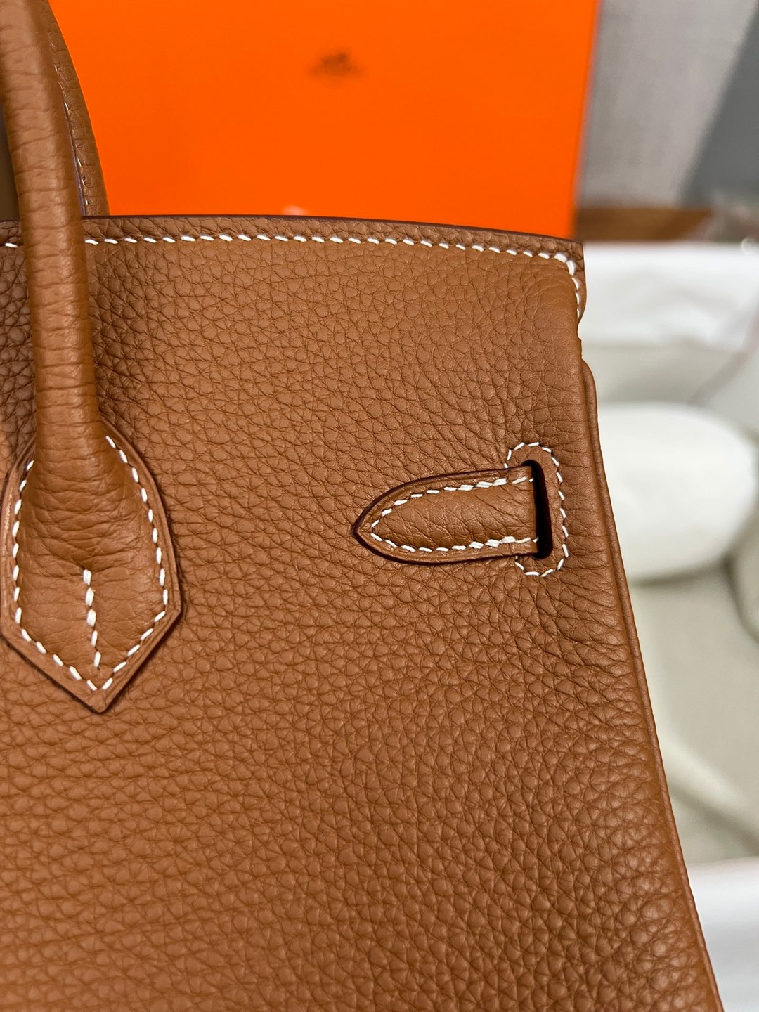 Birkin25 金棕金扣_17