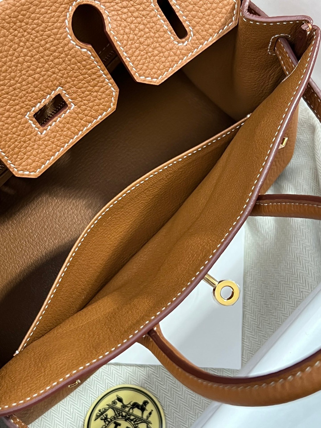 Birkin25 金棕金扣_25