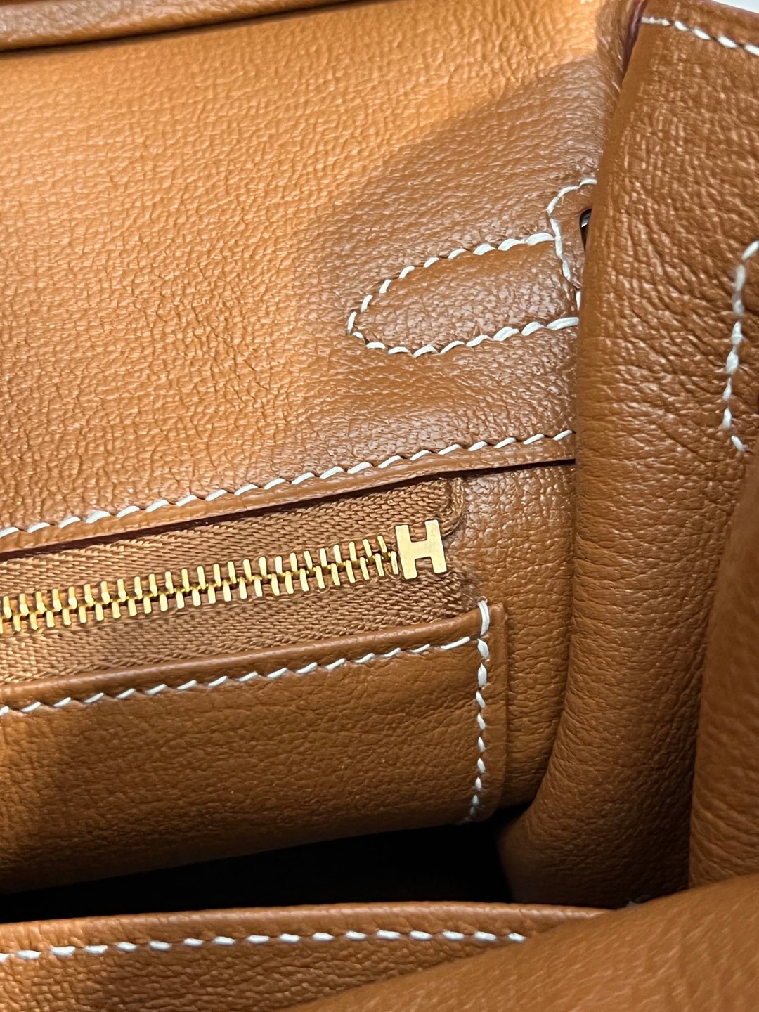 Birkin25 金棕金扣_26