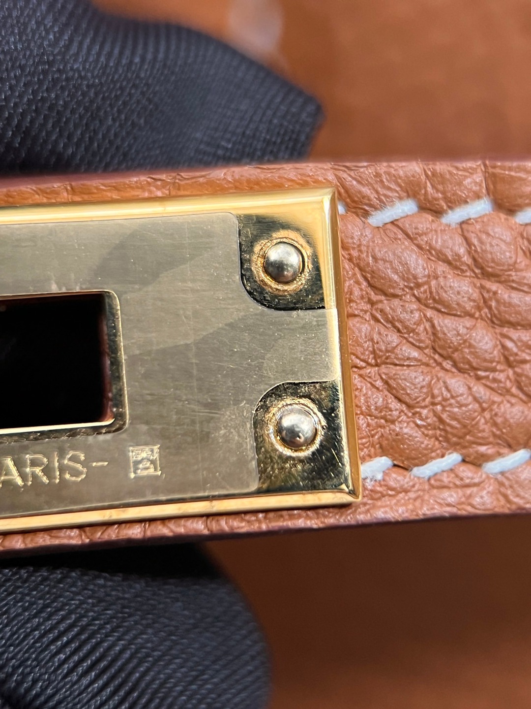 Birkin25 金棕金扣_30