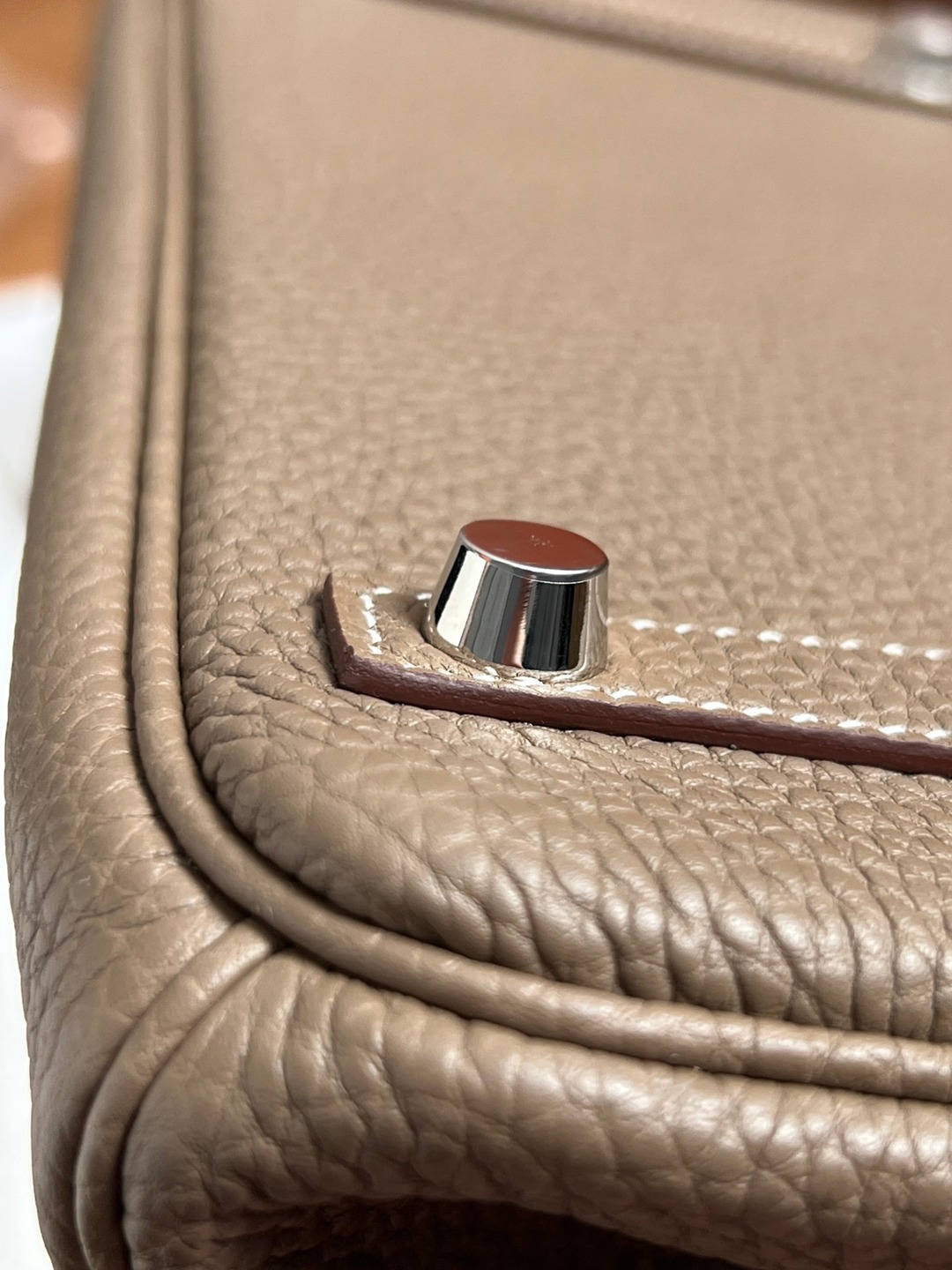 Birkin25大象灰銀扣_15