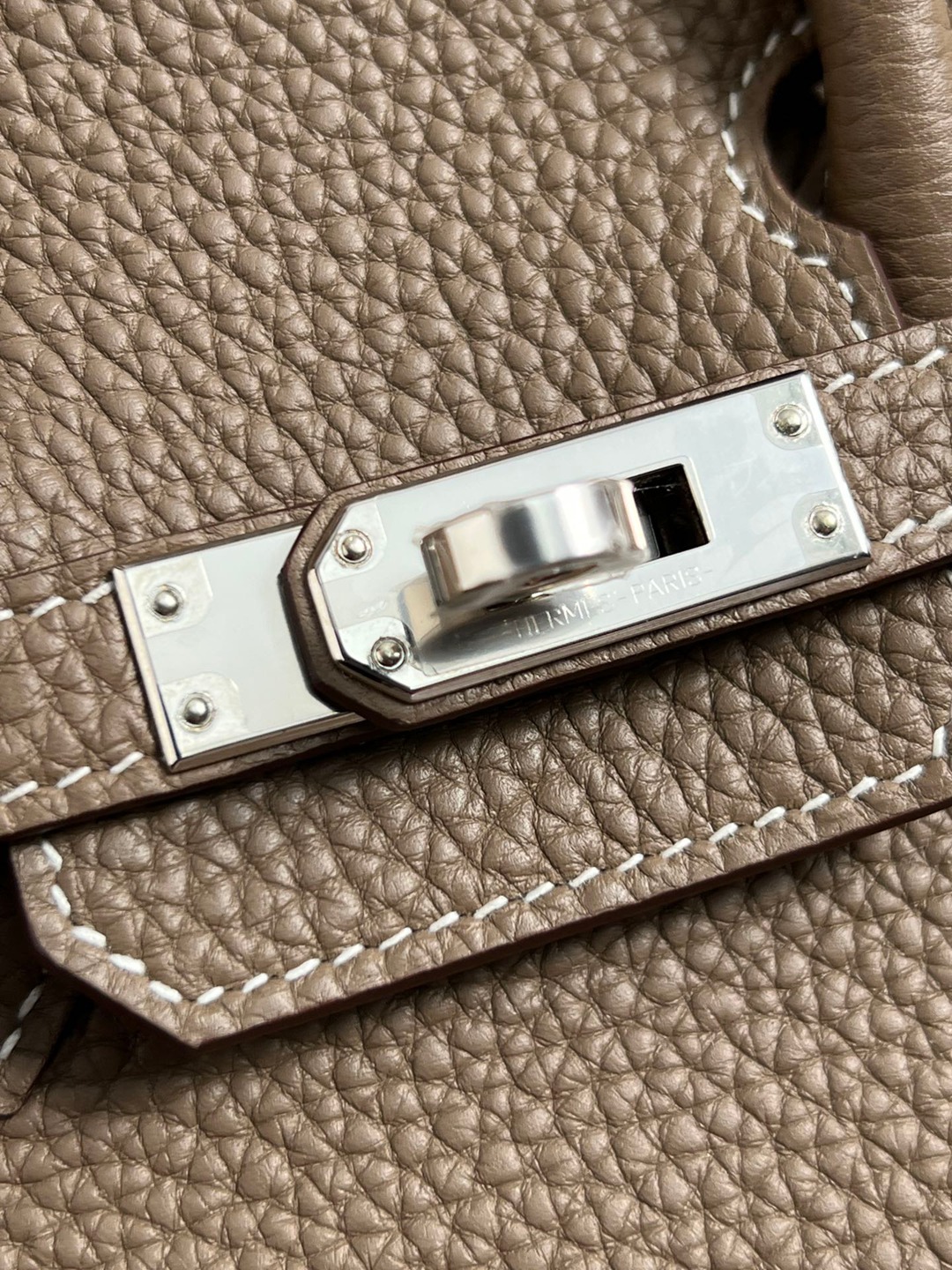 Birkin25大象灰銀扣_8