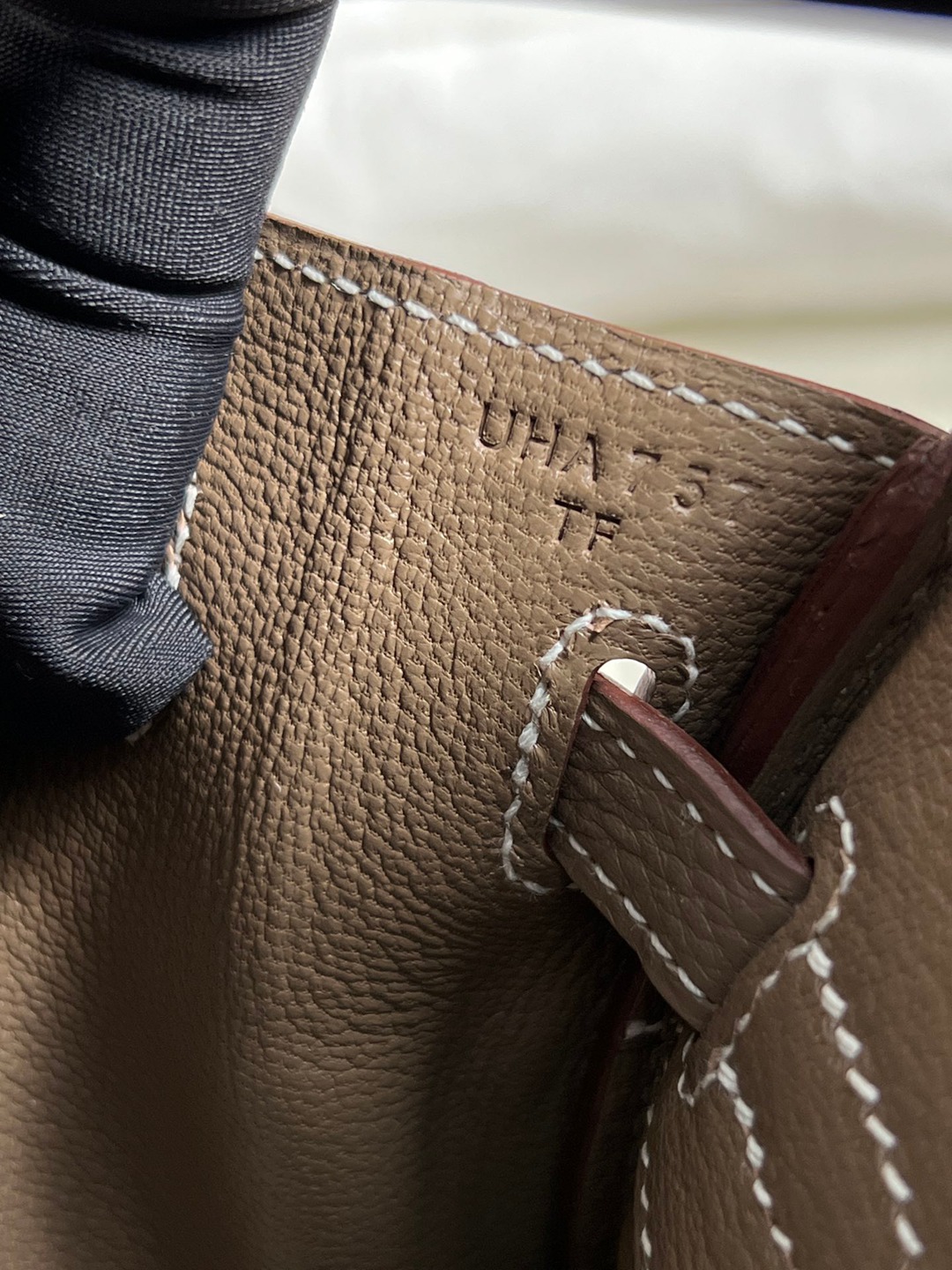 Birkin25大象灰金扣_21