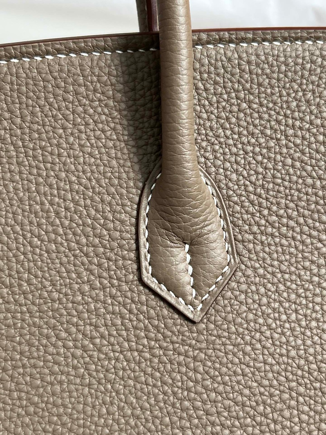 Birkin25大象灰金扣_10