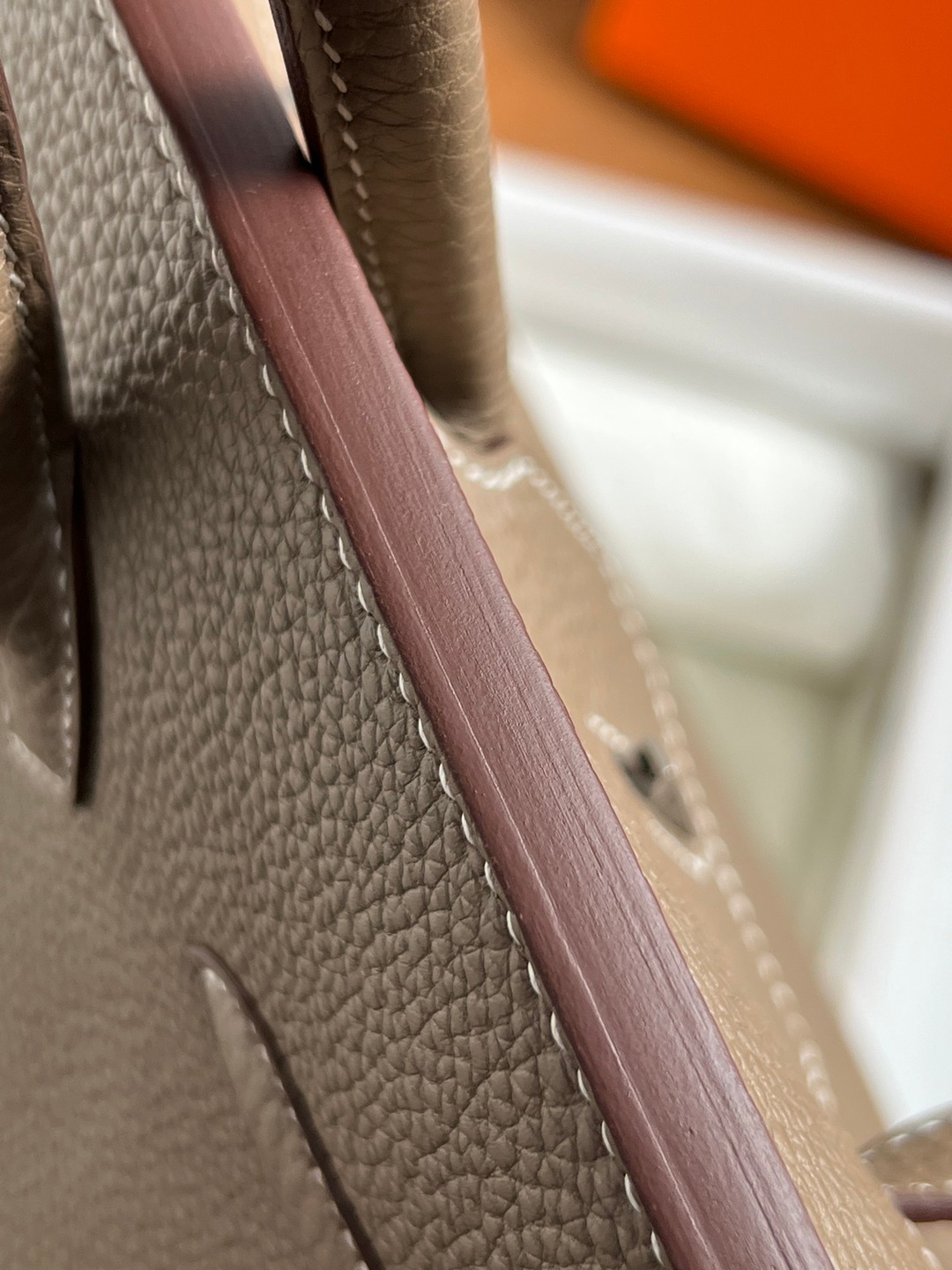 Birkin30 大象灰銀扣_12