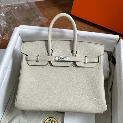 Birkin25 奶昔白銀扣