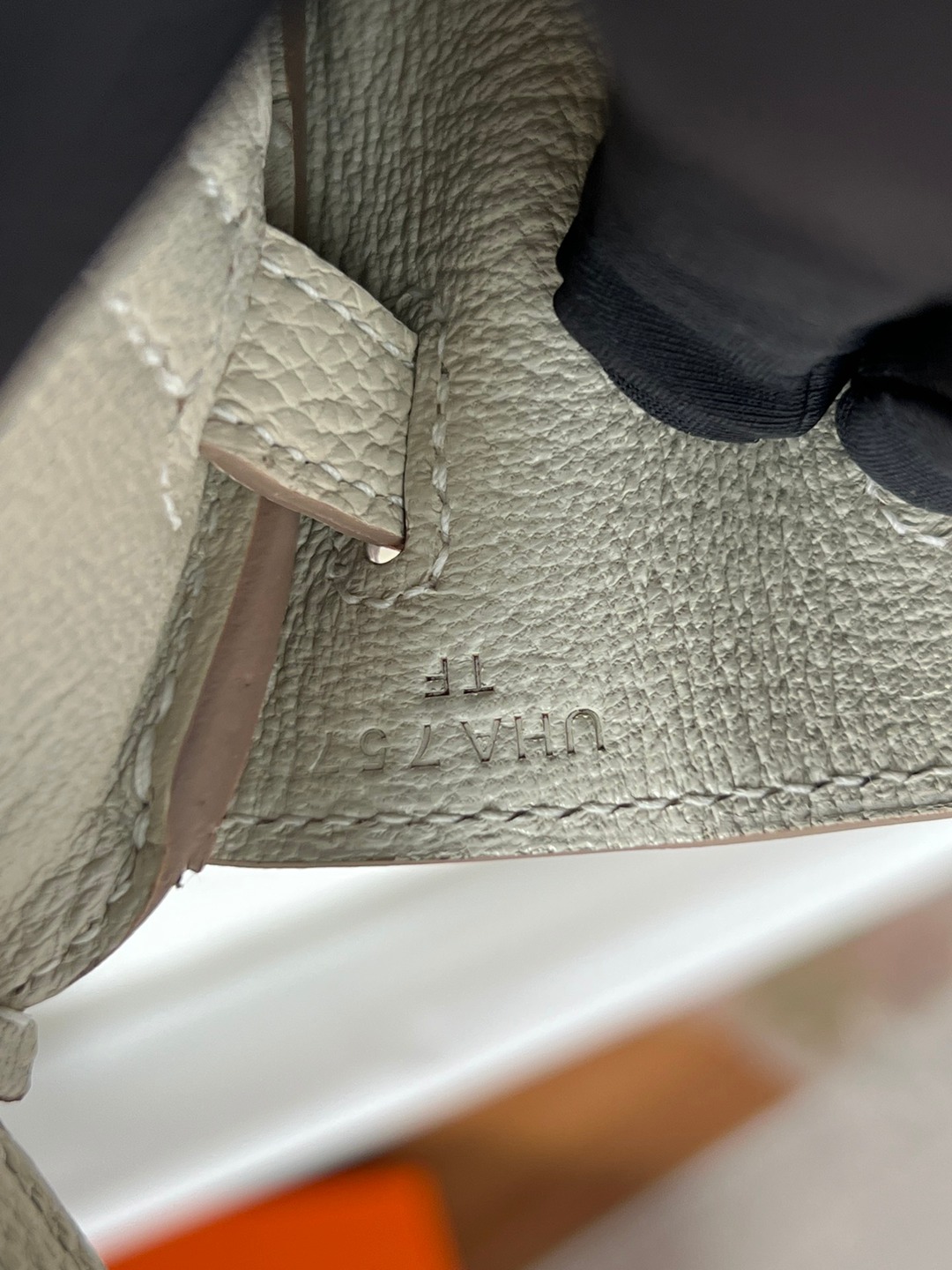 Birkin25 奶昔白銀扣_12