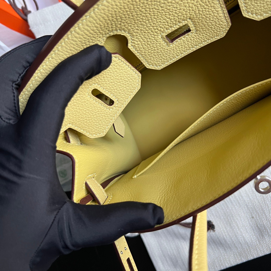 Birkin25積雨雲灰金扣_6