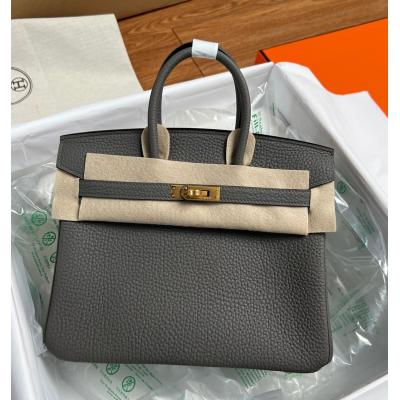 Birkin25 小雞黃銀扣 Togo皮
