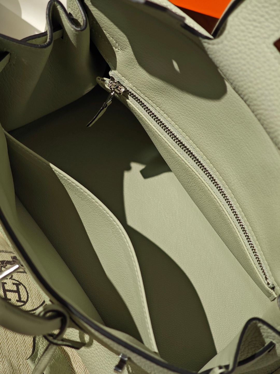 Birkin25 水晶灰銀扣 Togo皮_10