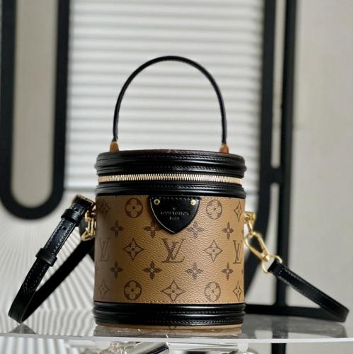 Cannes 化妝箱造型圓桶包 M43986