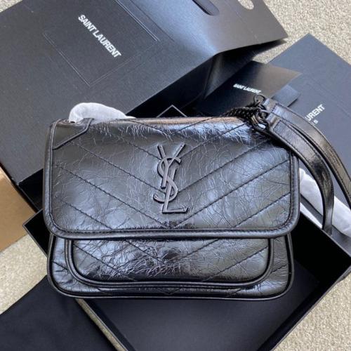 NIKI 小號油臘黑皮