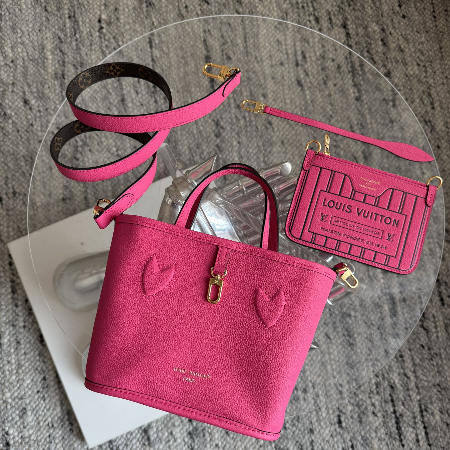 M12106 Neverfull Bandouliere Inside Out BB 手袋_8