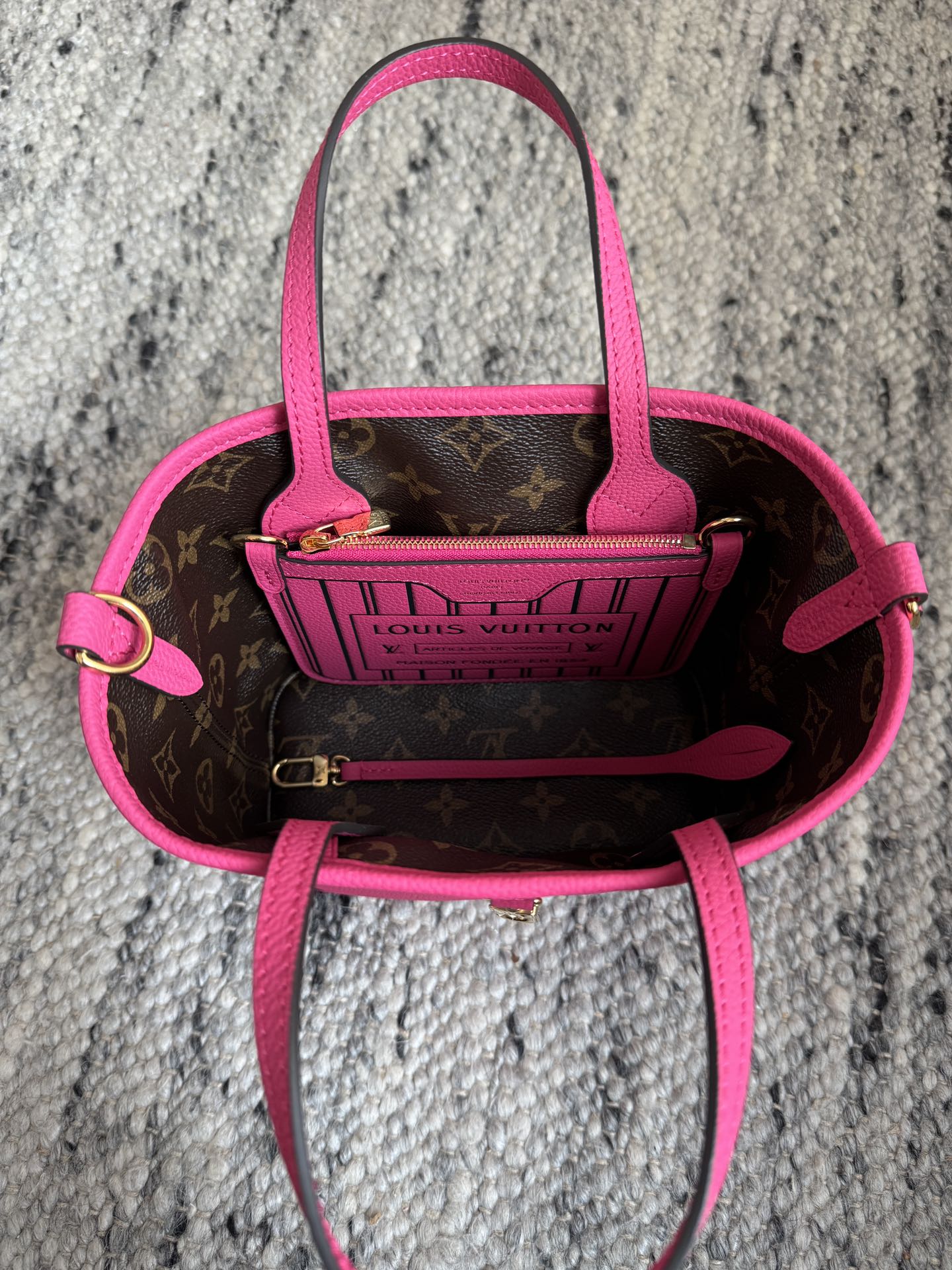 M12106 Neverfull Bandouliere Inside Out BB 手袋_9