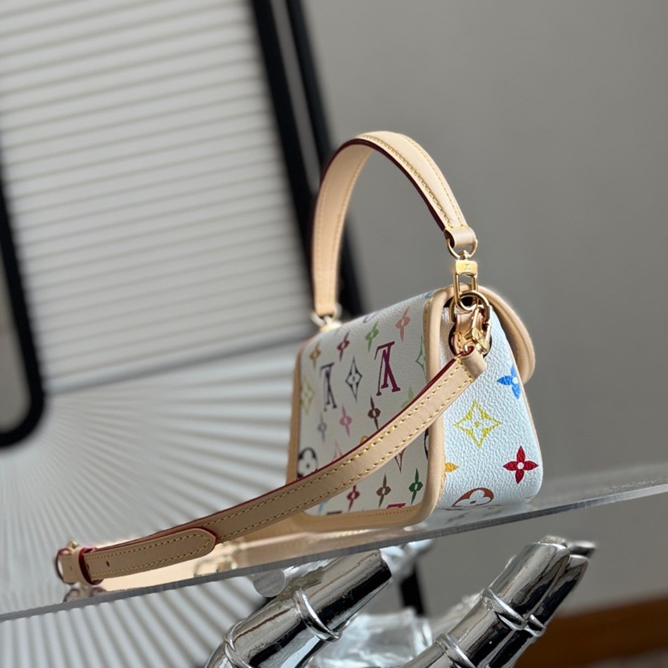 LvxTm Nano Diane 手袋M14194 白三彩法棍_2