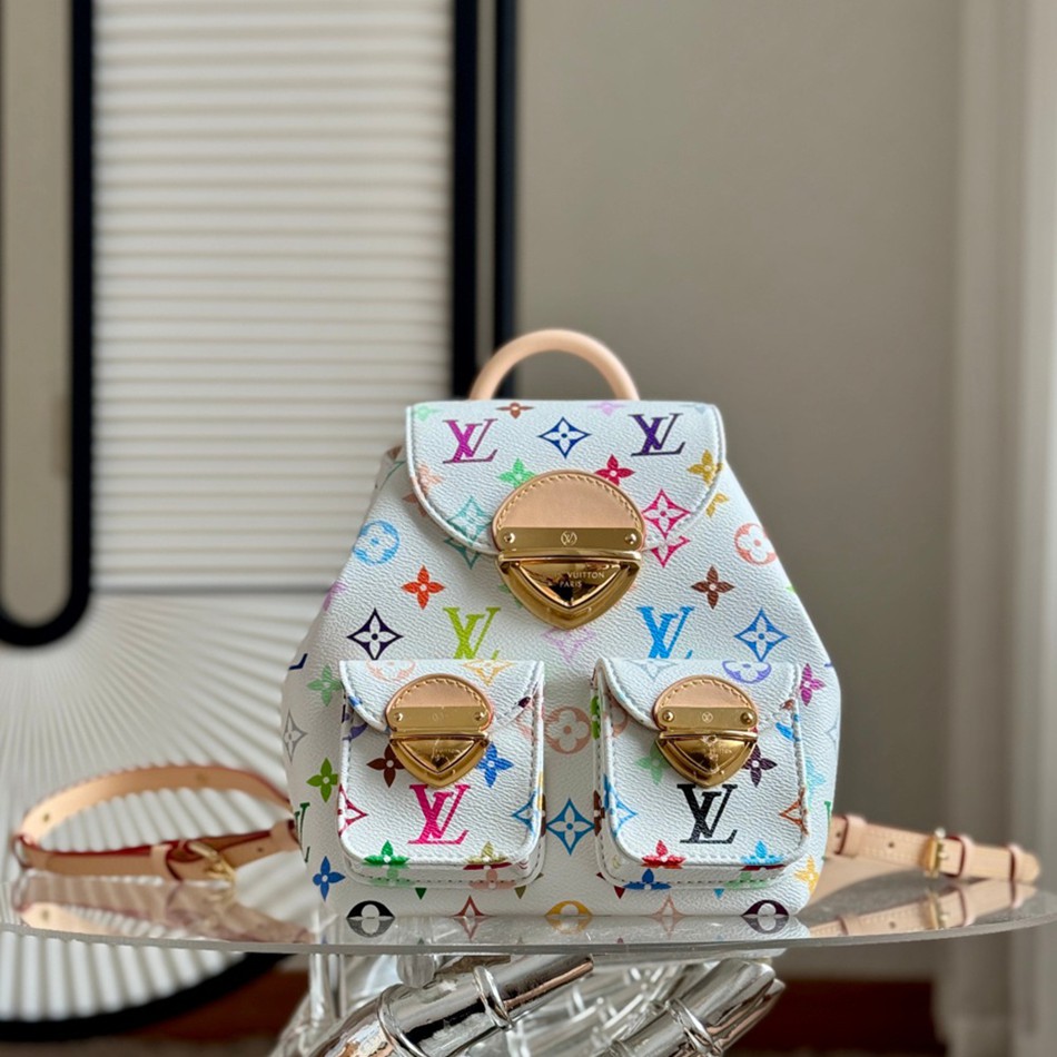 M13081 LvxTm Venice 雙肩包 村上隆聯名_1