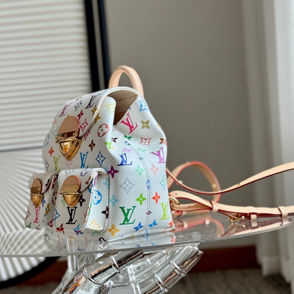 M13081 LvxTm Venice 雙肩包 村上隆聯名_3