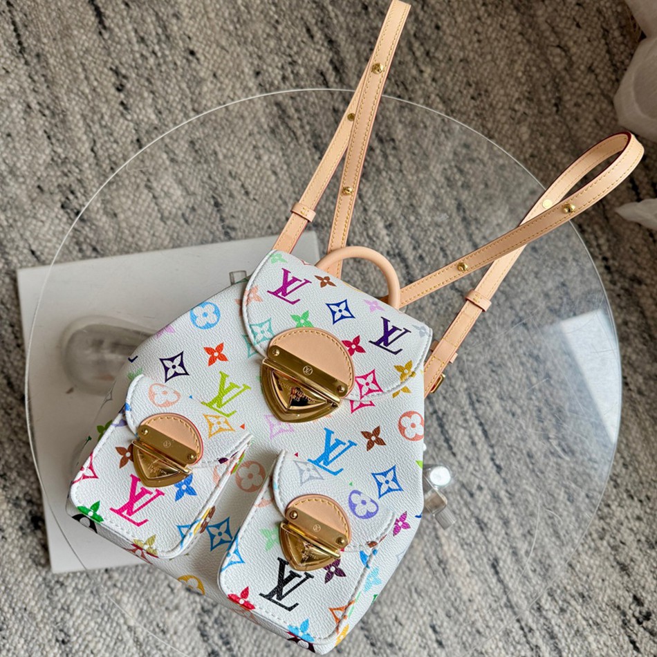 M13081 LvxTm Venice 雙肩包 村上隆聯名_4